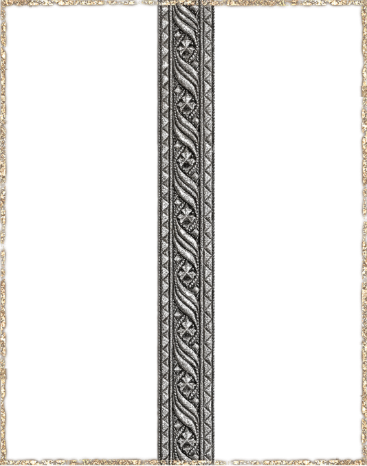 Borte Raute 30 altsilber 420139